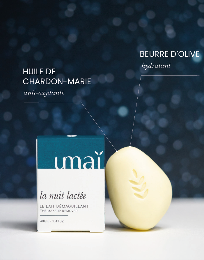 La Nuit lactée - Solid make-up remover milk