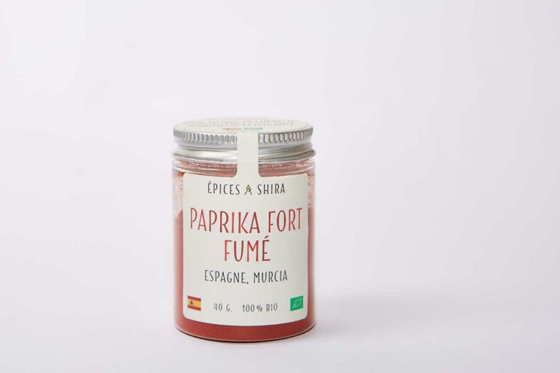 Organic strong smoked paprika from Murcia - 40g